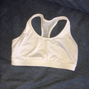 Lucy Activewear White Sports Bra